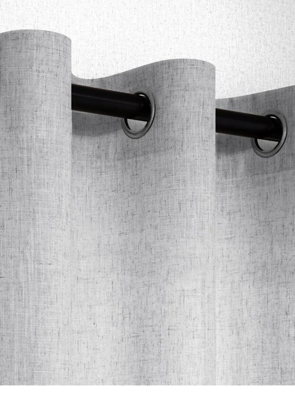 Gray  Curtains -
